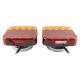 LED Autolamps 99ARL2-AWK7M Magnetic Rear Lamp Trailer Wiring Kit PN: 99ARL2-AWK7M